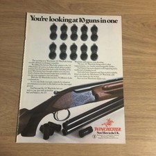 GUNS35 MAGAZINE ADVERT 12X9 THE NEW WINCHESTER 101 WINCHOKE