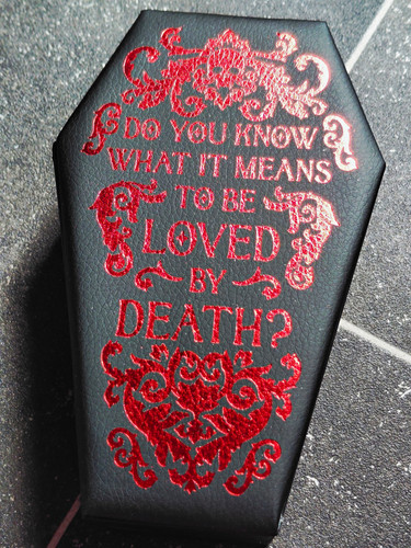 Coffin shaped jewellery - jewellery, box
