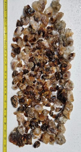 Old stock fire agate - oz,