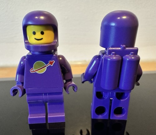 Purple lego spaceman classic - purple,