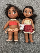 2 Disney Moana Dolls 15inc One