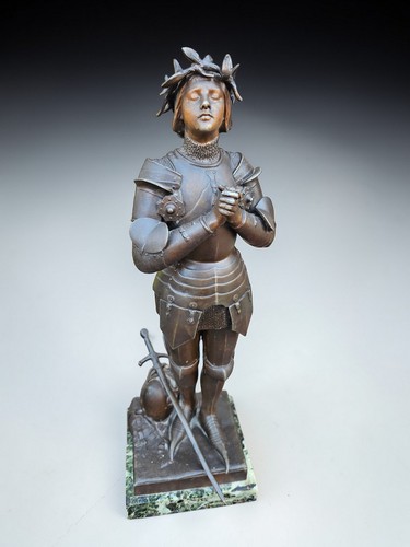 Antique zamac bronze patina