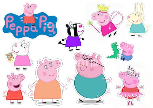 Peppa pig edible - 🍰peppa, pig🍰