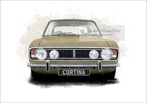 Personalised ford cortina mk2 - ford,