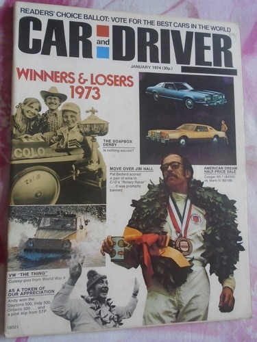 Car driver jan 1974 datsun - 1974,