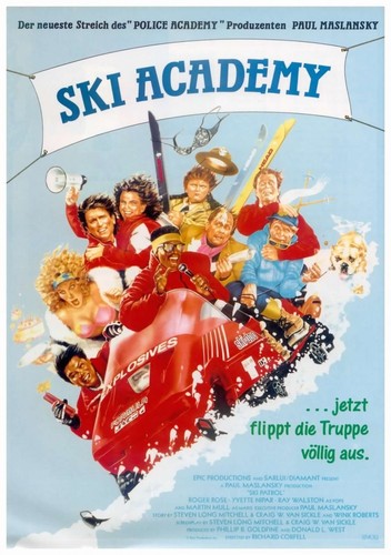 Ski patrol 1990 - movie, poster