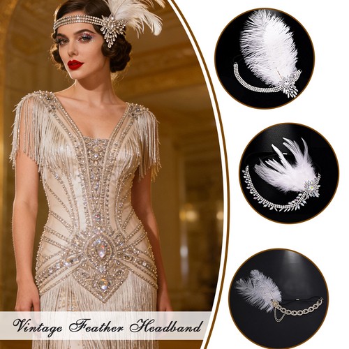 1920s flapper headpiece - flapper,