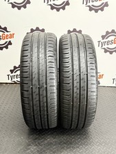 2x 185 55 R15 82H CONTINENTAL CONTIECO CONTACT5 5-6+mm TESTED FREE FITTING 