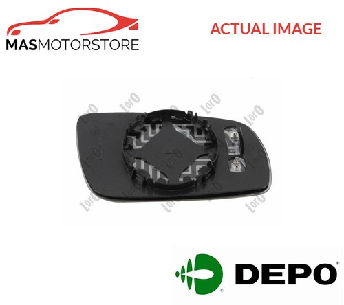 Rear view mirror glass - rear, lhd