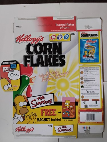 The simpsons kelloggs fridge - the,