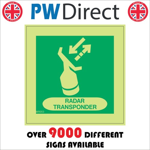 Sign radar transponder beacon - sign,