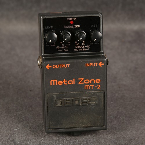 Boss metal zone 2nd - metal,