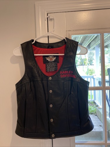 Harley davidson leather vest - harley,