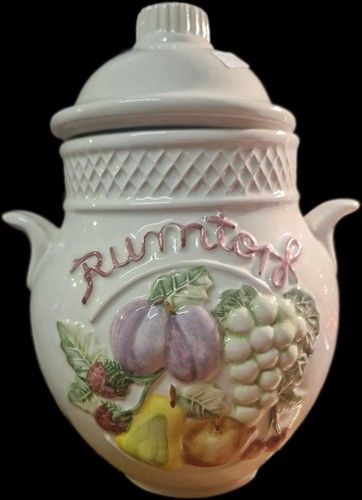 Vintage ceramic rum pot - ceramic,