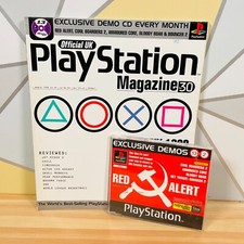 Playstation Official Magazine #30 1998 Command & Conquer: Red Alert with Demo CD