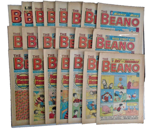 Beano comic bundle x21 - bundle, 1976