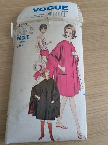 Vintage vogue pattern 5843 - vintage,