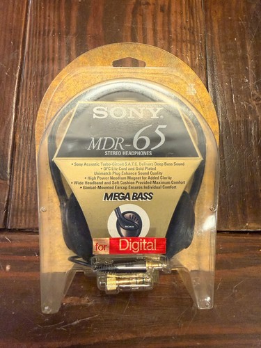 New sony mdr - new, mdr-65