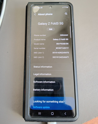 Samsung galaxy fold3 5g - z,