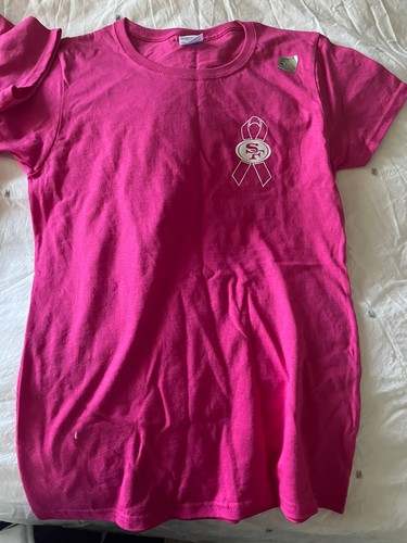 49ers breast cancer pink t - sf,