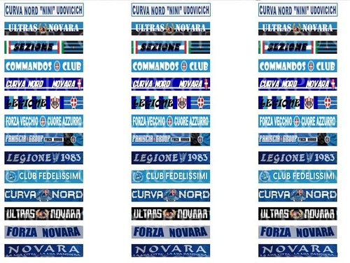 Subbuteo stickers novara - subbuteo,