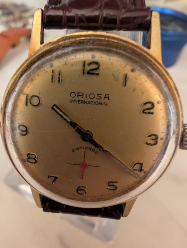Oriosa mens watch 1960s runs - oriosa,