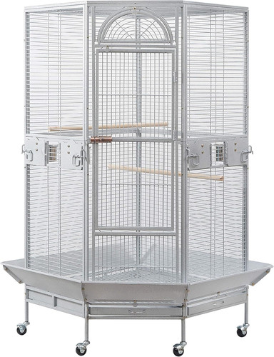 Corner bird cage for cockatiel - corner,