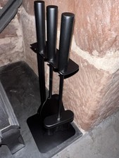 Piece compact fireplace tool - 4-piece,