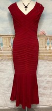 Maxi Evening Dress 10 Red