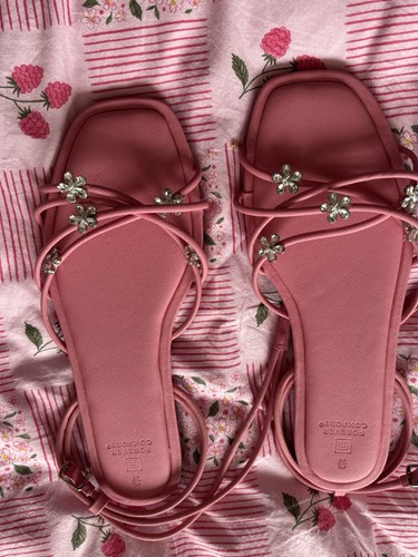 Next pink sandals - sandals, with