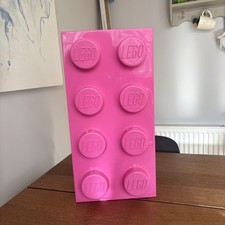 Pink Lego Storage Box Large