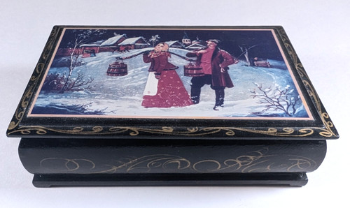 Vintage fedoskino russian - vintage,