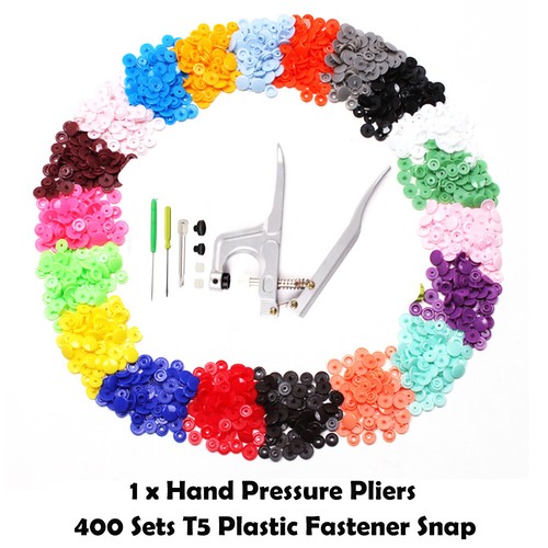 Kam snaps 400pcs plastic - snaps, t5