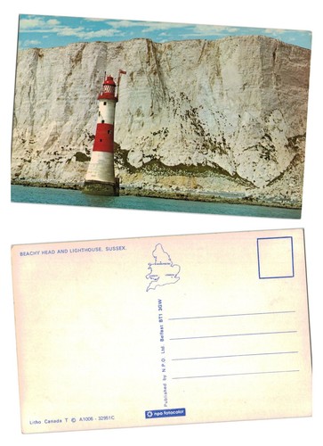 Postcard beachy head - postcard,