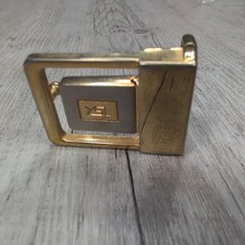 Gold Tone YSL Style Pin Belt