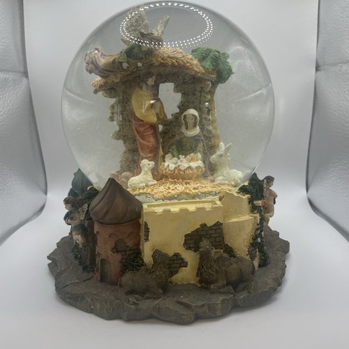 Nativity snow globe musical - nativity,