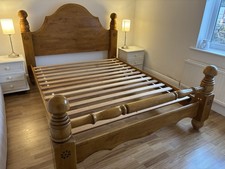 Beautiful Chunky Wood Bed
