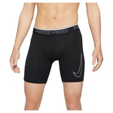 Nike Pro Mens Shorts 8” M Black Compression Training BaseLayer Swoosh DD1917-010