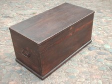  ANTIQUE RUSTIC PINE  CHEST /