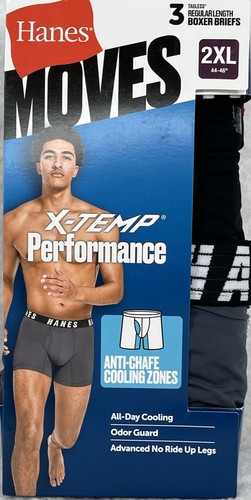 Hanes moves men boxer - boxer, briefs
