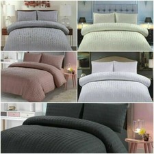Seersucker duvet quilt cover - quilt,