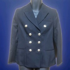 British Royal Navy Jacket Naval No 1B Dress Womens Officers Class 1 Black Army