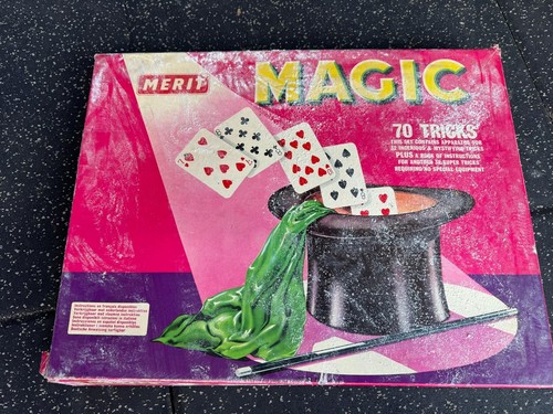 Vintage merit magic set - magic,