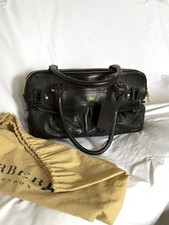Burberry Black Leather Handbag
