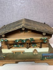 Wooden Handmade Swiss Chalet