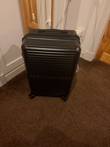 Black hard shell suitcase - hard, 4