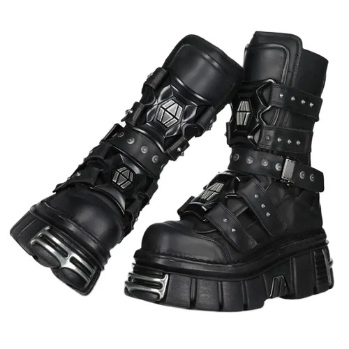 New punk rivet - punk, boots