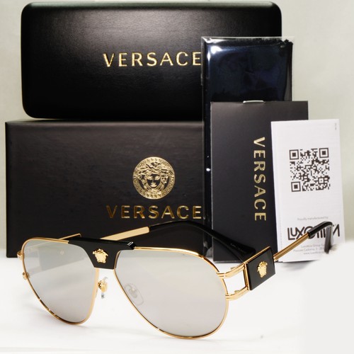 Versace sunglasses gold - versace,