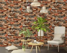 3D Stone Brick Wallpaper