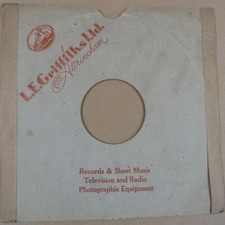 10" 78 rpm gramophone record